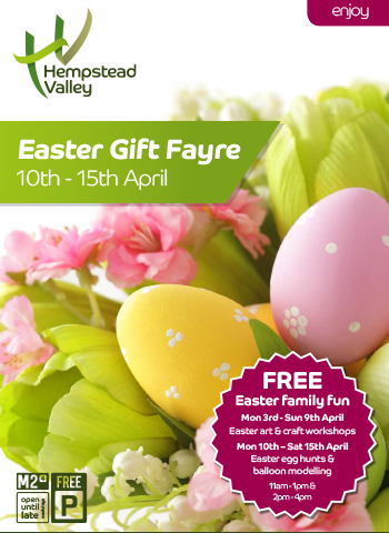 Easter Gift Fayre | Monday 10th April to Easter Saturday 15th April