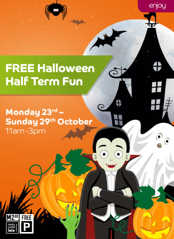 FREE Halloween half term fun | 23rd to 29th October