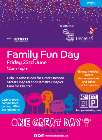 £1,710 raised for Great Ormond Street and Demelza in aid of ‘One Great Day’