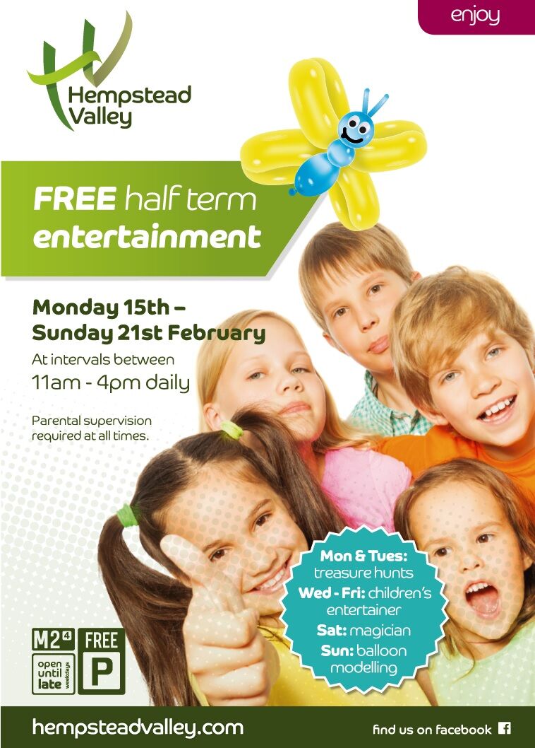 February Half Term Kid's Entertainment