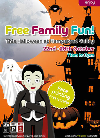 Free Halloween half term fun | 22nd to 28th October