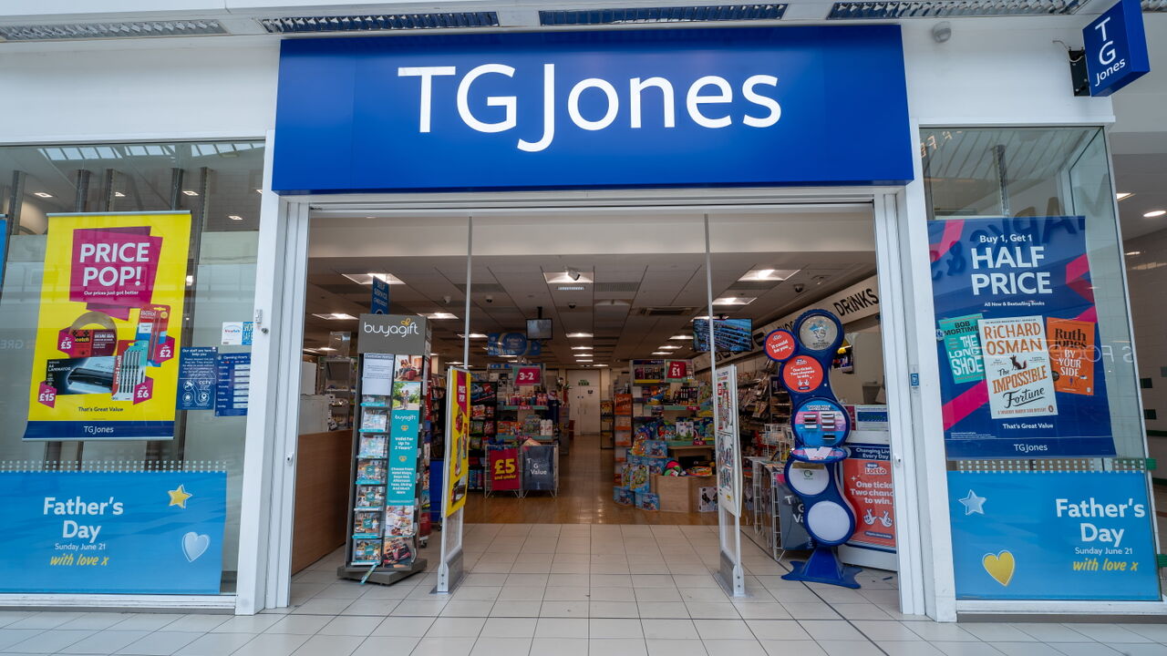 TGJones in Hempstead Valley Shopping Centre.