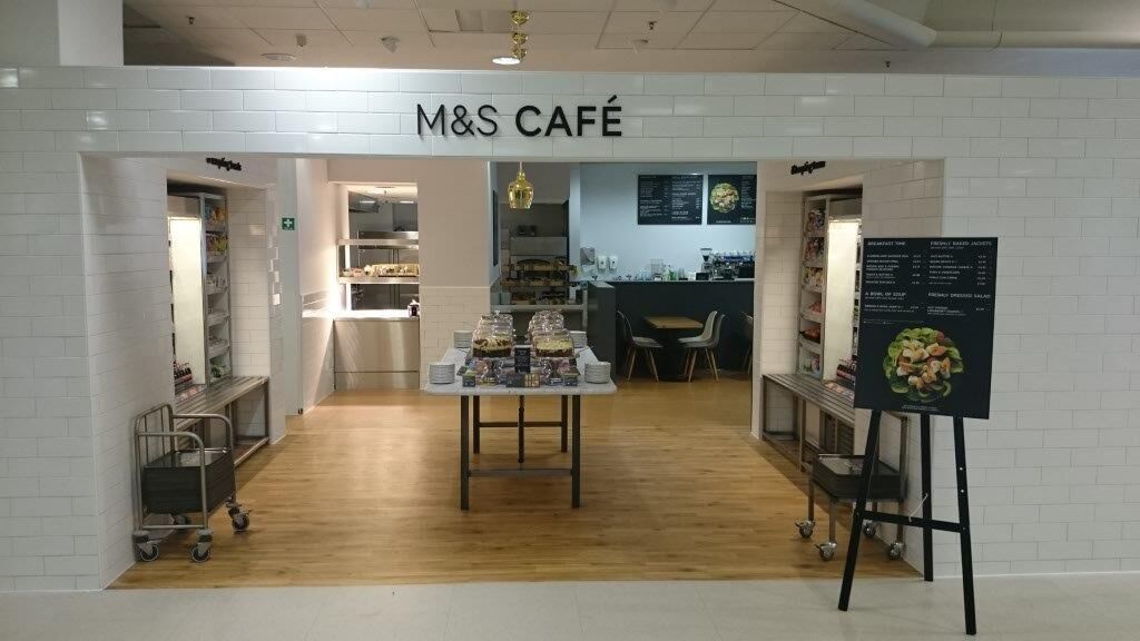 Marks & Spencer Café at Hempstead Valley Shopping Centre.