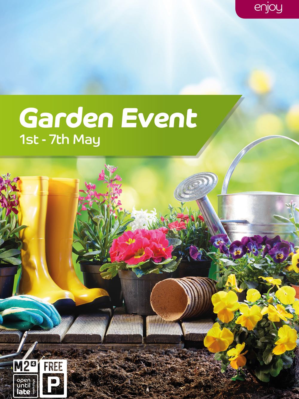 Garden Event 1st - 7th May