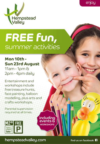 Free Fun Summer Activities were held in August