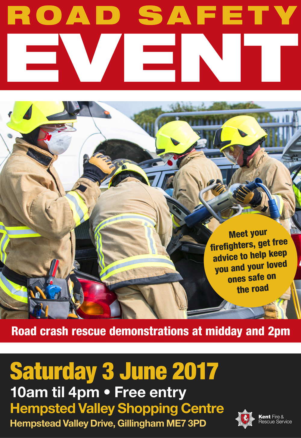 Kent Fire & Rescue Road Safety Event | Saturday 3rd June